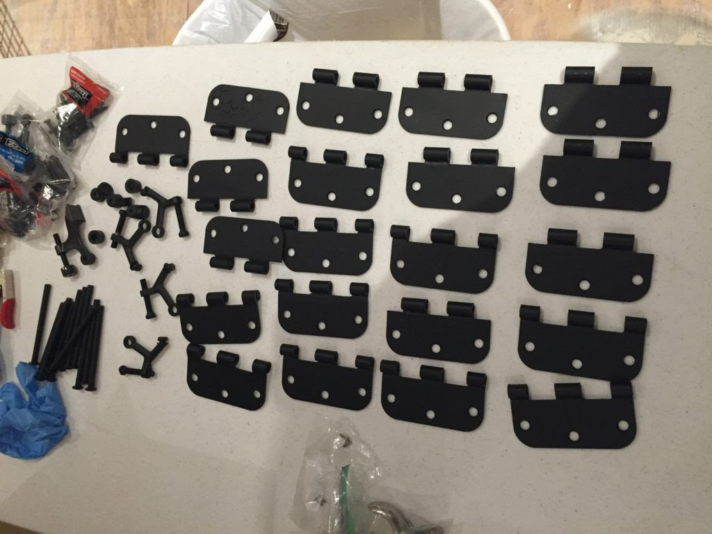 Painted Door Hinges Bonus Room Makeover