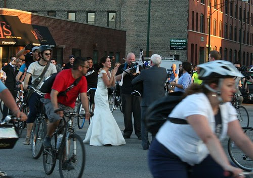 Happy bride