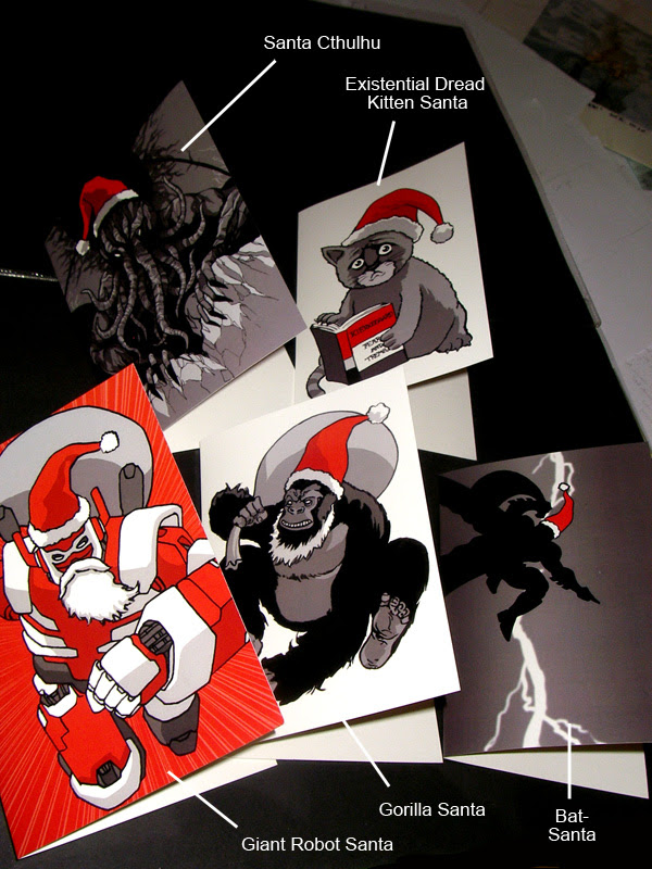 santa cards