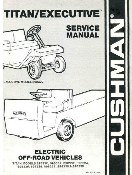 eBook Toro Vintage Electric Golf Cart Parts Manual