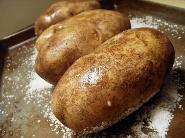 bacon cheeseburger twice baked potatoes