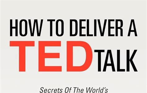 Download PDF Online How To Deliver A TED Talk: Secrets Of The Worlds Nook PDF