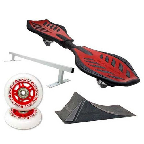 Razor Ripstik Red Caster Board Skate Board w/ Deluxe Accessory Kit reviews
