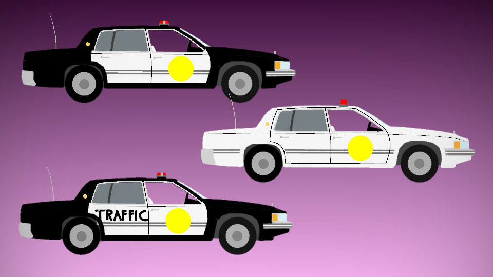 Police Cars Pack Sticknodes Com