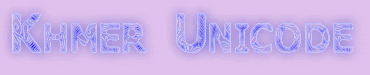 Khmer Unicode