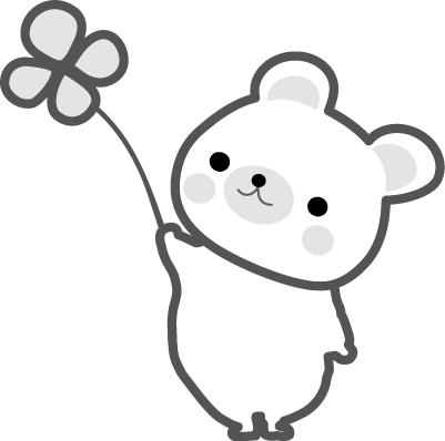 かわいいイラスト 無料イラスト フリー素材 くま２