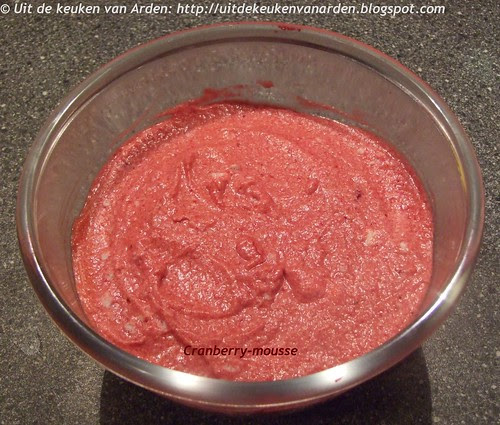 Cranberry-mousse