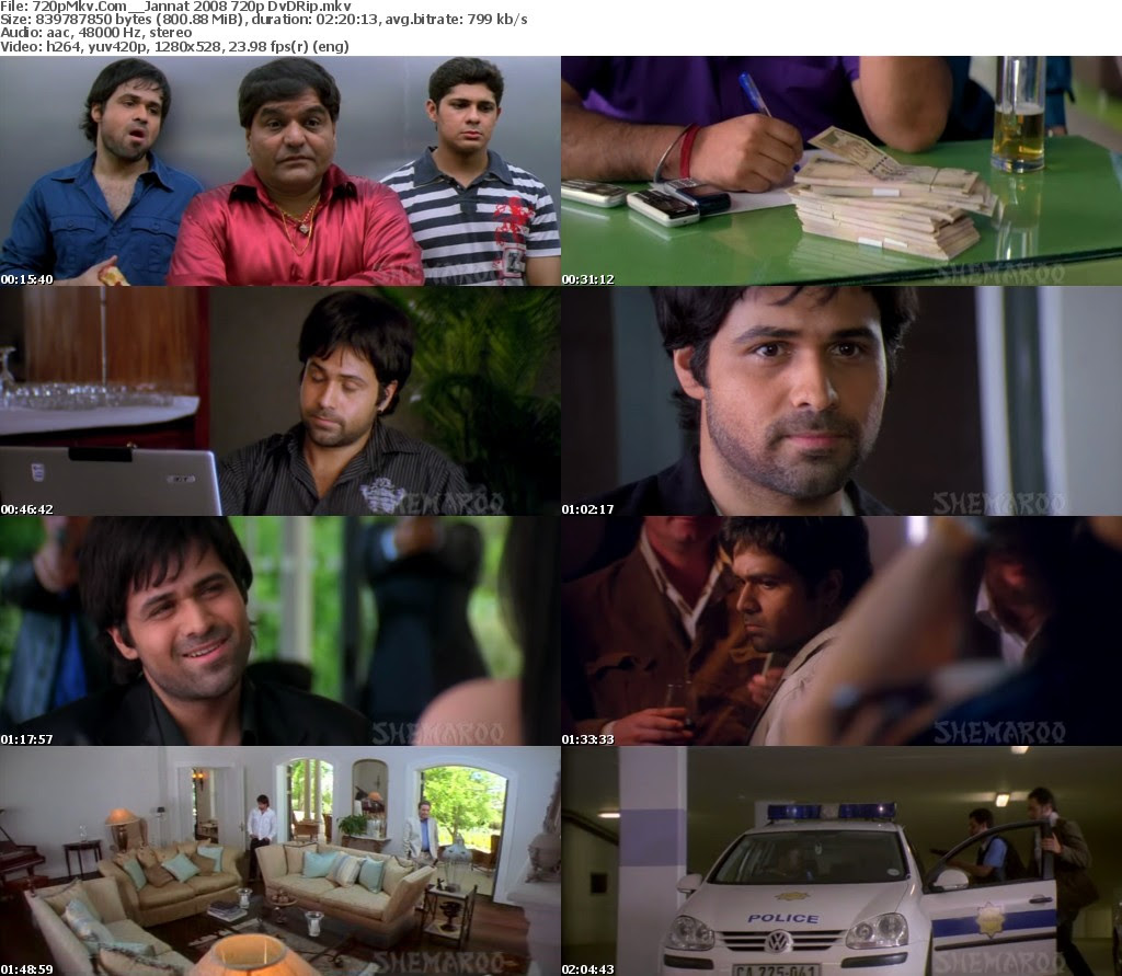 Jannat (2008) 720p DvDrip