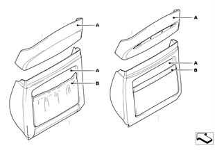 Indi. Rückwand Rear Seat Infotainment | BMW 7' E65 760i N73 ...