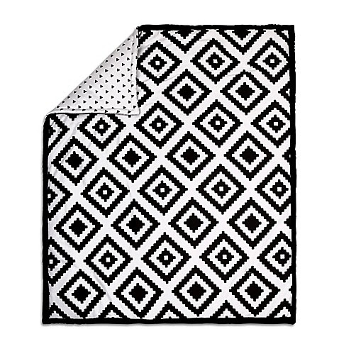 what's nursing registry Quilt BABY in Shell®  The  Peanut Black/White buybuy Tile