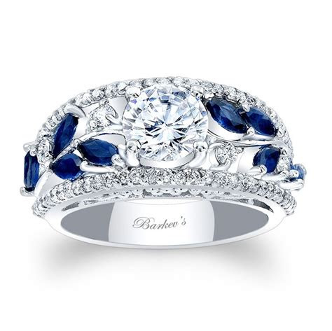 Blue sapphire ring (for similar rings, click . BLUE SAPPHIRE ENGAGEMENT RING at www