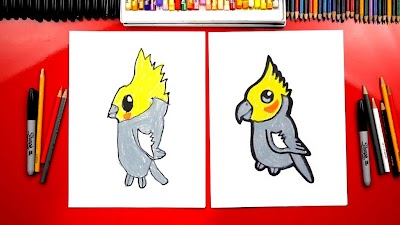 Bird Drawing For Kids With Colour