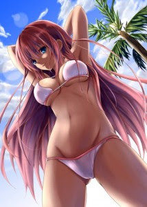 sexy anime girls bikini pics 01
