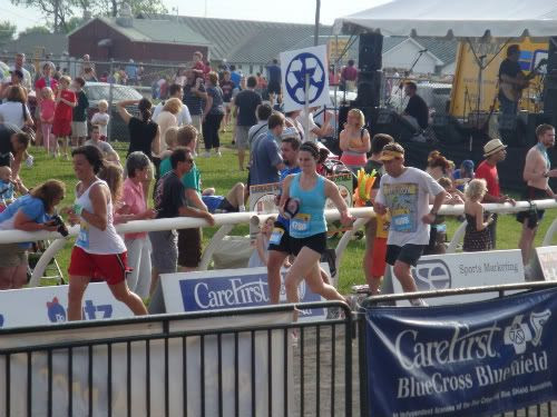 Finish line photo