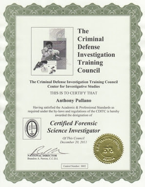 WHY BECOME A BOARD CERTIFIED CRIMINAL DEFENSE INVESTIGATOR?