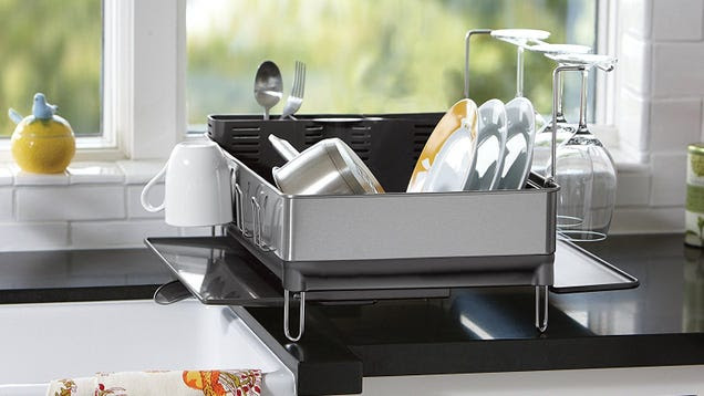 Grab a Rare Discount on This Simplehuman Dish Rack