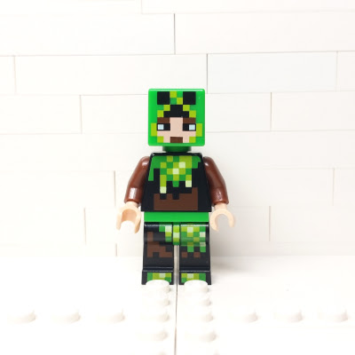 レゴパーツ販売 ぶりっくたまご レゴ ミニフィグ ミニフィグ マインクラフト マインクラフト スキン6 迷彩服 Min039