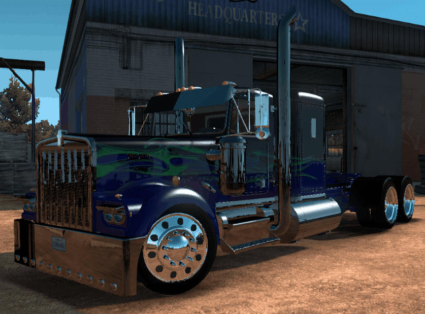 Kenworth w900a Custom Truck American Truck Simulator mod ATS mod Kenworth w900a Custom Truck American Truck Simulator mod ATS mod