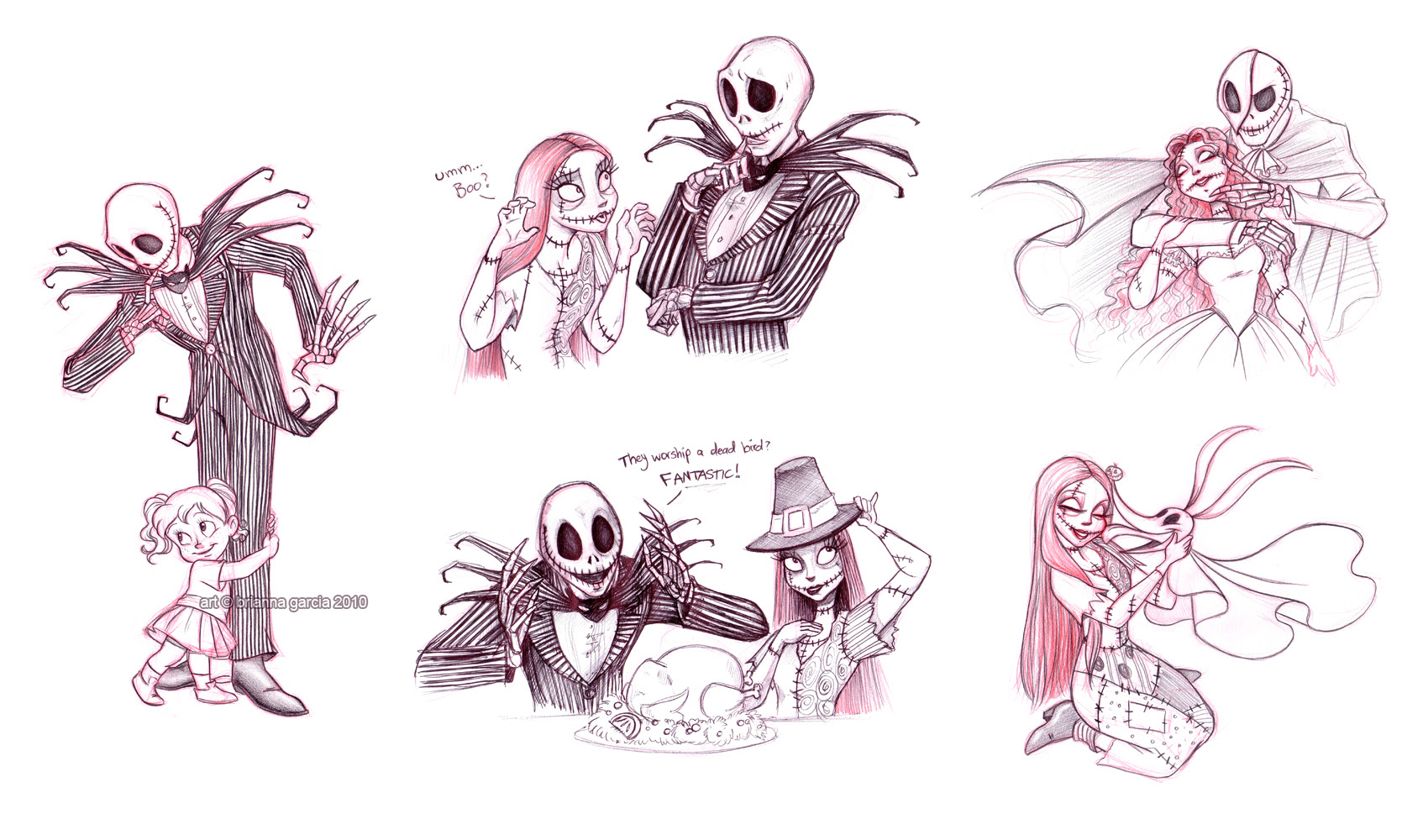 Tags: Anime, Stitched, Ghost, Skeleton, Zombie, Dog, Thanksgiving