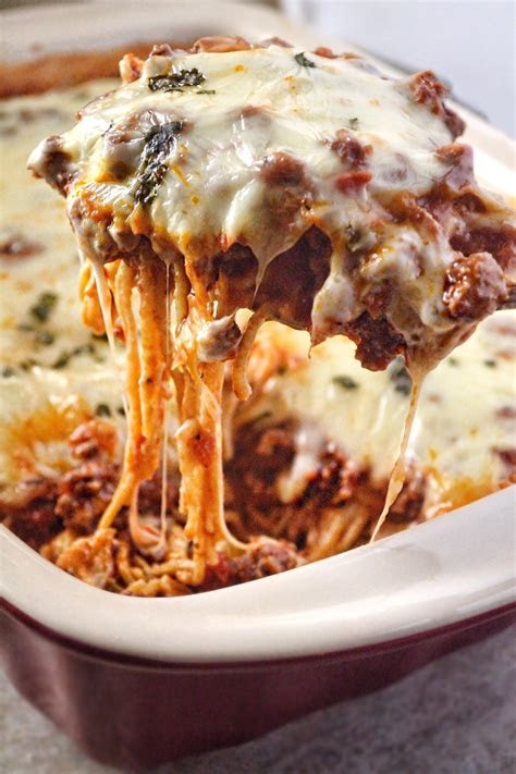 Unfortunately, far too many of us still turn our noses up at the concoction. Baked Spaghetti Recipe - Coop Can Cook