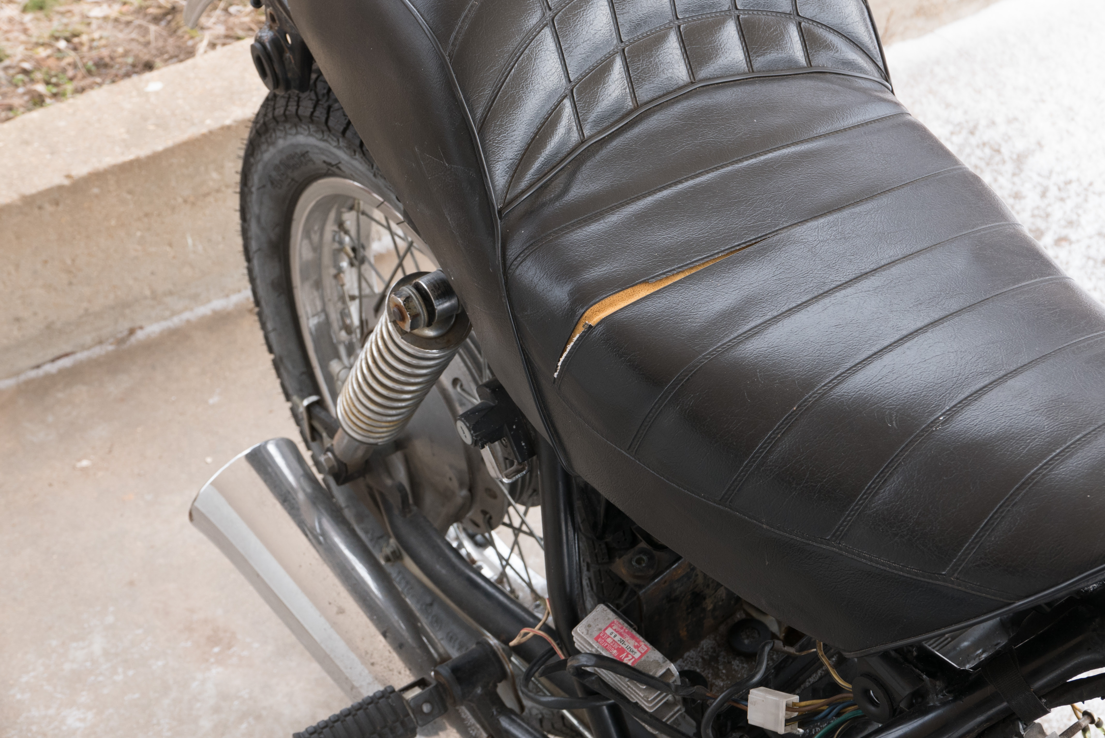 Motorcycle Seat Repair - Liquid Electrical Tape - PCB ...