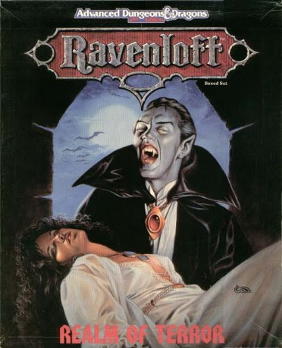 Ravenloft: Realm of Terror (AD&D 2nd Ed (144 Page Book / 4 Maps / Overlay / 24 Cardsheets #1053)