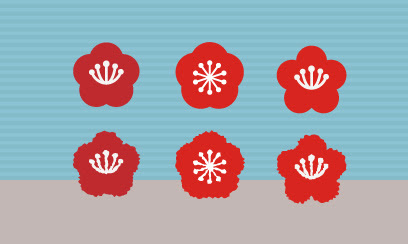 梅の花 イラスト Ec Design デザイン