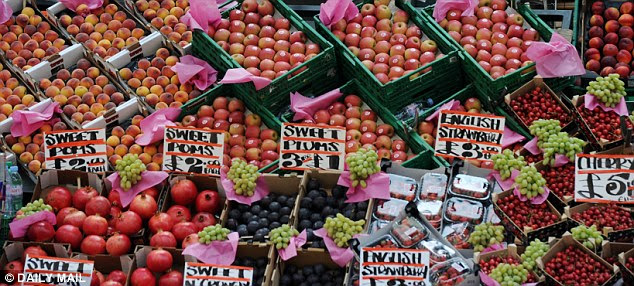Fruit and veg stall