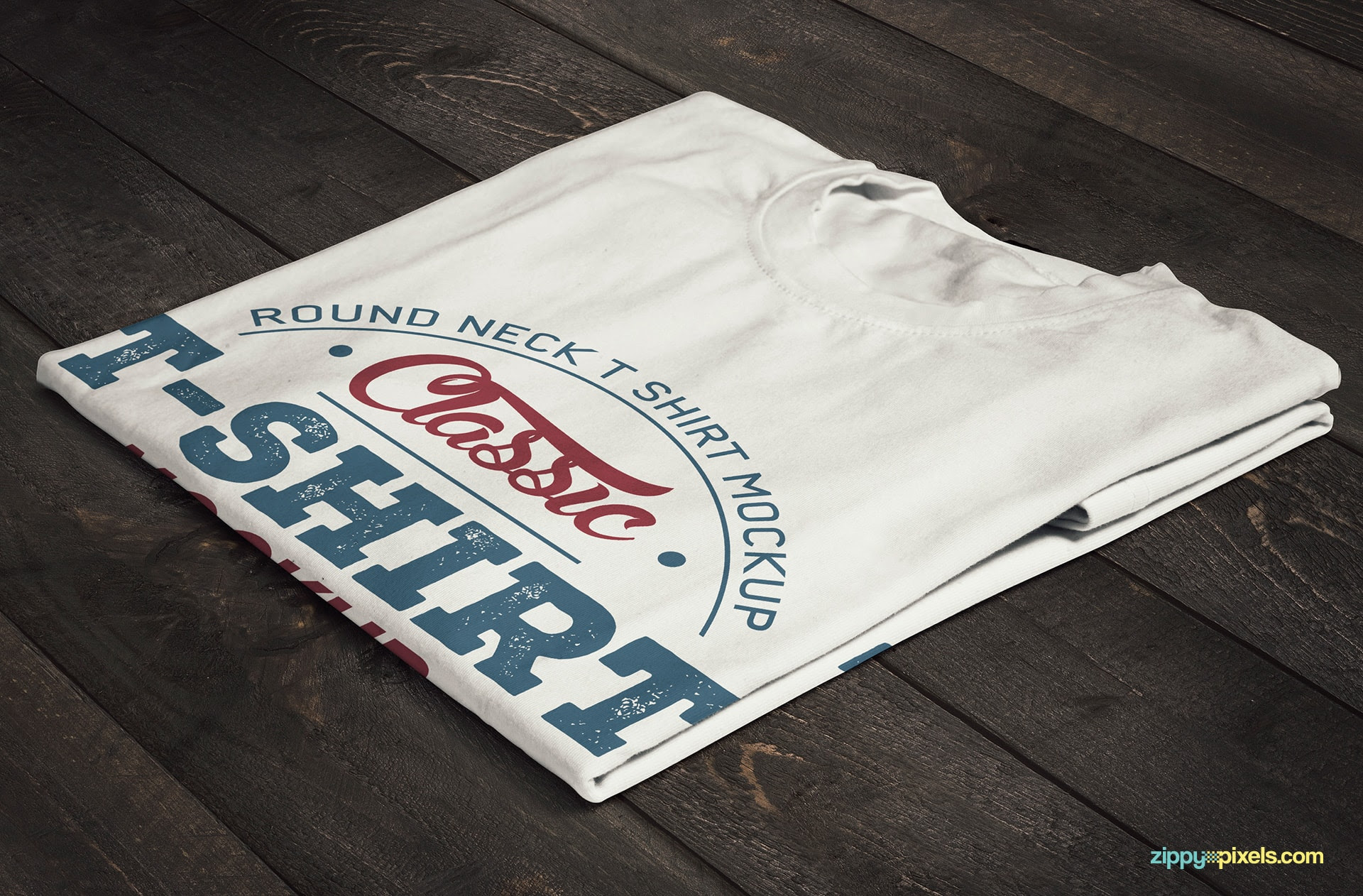 Download Amazing Free T-Shirt Mockup PSD | ZippyPixels