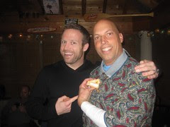 Dave and Bob with the Gift