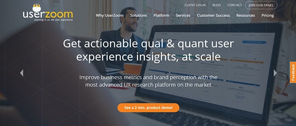 Userzoom - User Experience Testing and Research Platform