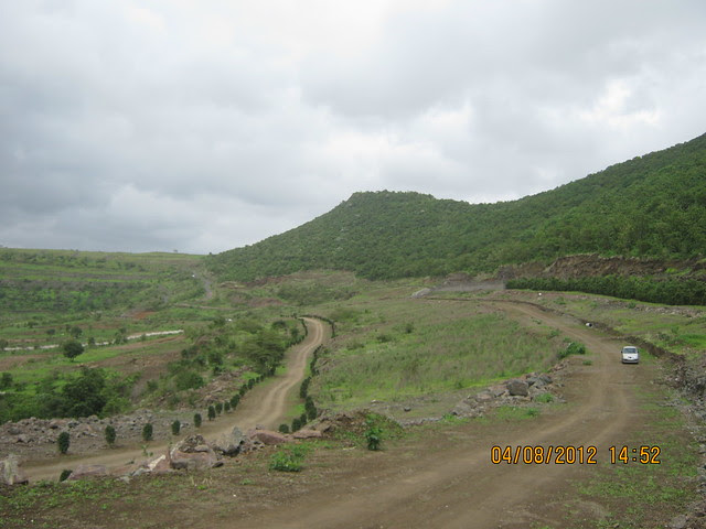 Cut, Demolished & Destroyed Hill of XRBIA Hinjewadi Pune - Nere Dattawadi, on Marunji Road, approx 7 kms from KPIT Cummins at Hinjewadi IT Park - 96
