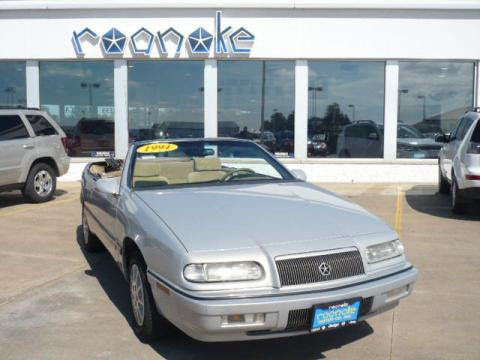 1994 Chrysler Lebaron Gtc Convertible. 1994 Chrysler LeBaron GTC
