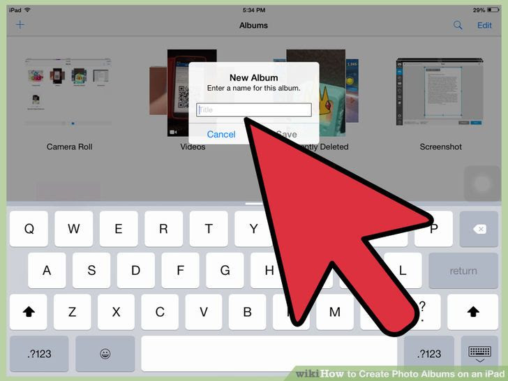 Create Photo Albums on an iPad Step 3 Version 3.jpg