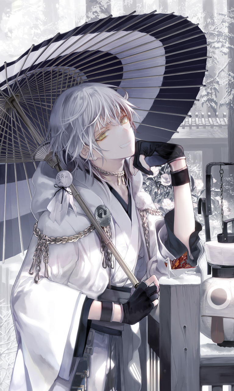 刀剣乱舞 ブックマーク数5000超え 鶴丸国永 の美麗イラストまとめ Pixiv 1 2 刀剣乱舞まとめ