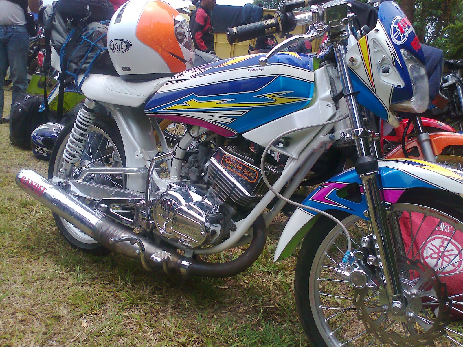 50 Gambar Modifikasi RX King Keren Terbaru  Modif Drag