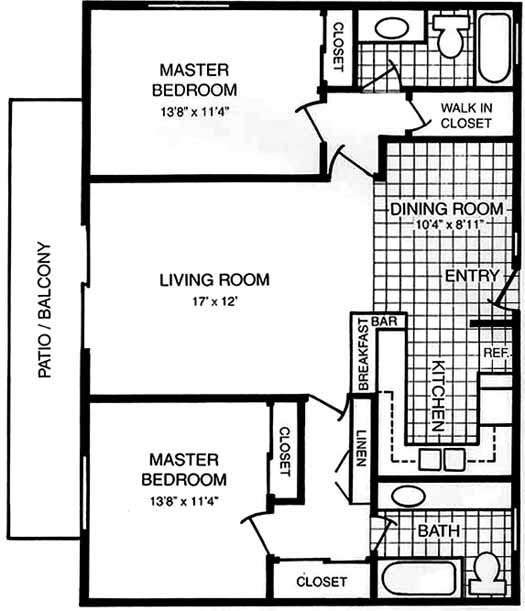 Casa de Sol Dual Master Suite Floorplans