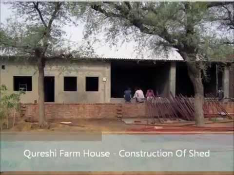Constructing Shed for Goat Farming by Akbar, Qureshi Farm ...
