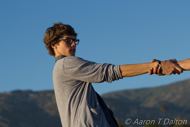 Leaning Back by Wrist