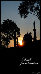 A call for a prayer - Greeting card