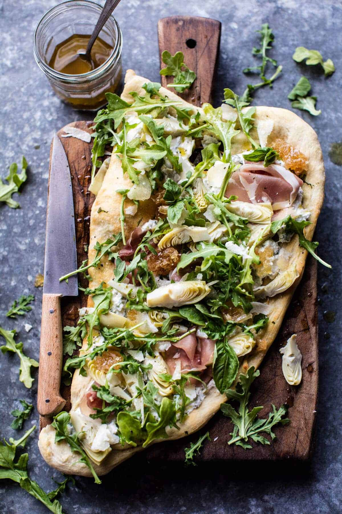 Alcachofa Ricotta pan plano |  halfbakedharvest.com @hbharvest