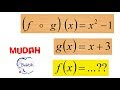 Contoh Soal Beserta Jawaban Tentang Fungsi Komposisi