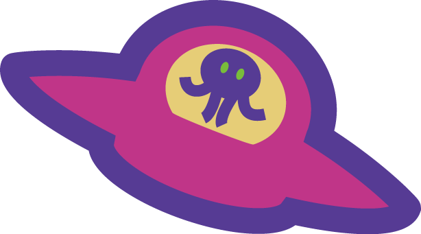 宇宙のイラスト 人工衛星 Ufo 彗星 流れ星 土星 可愛い無料イラスト素材集