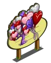 Heart Balloon Tree