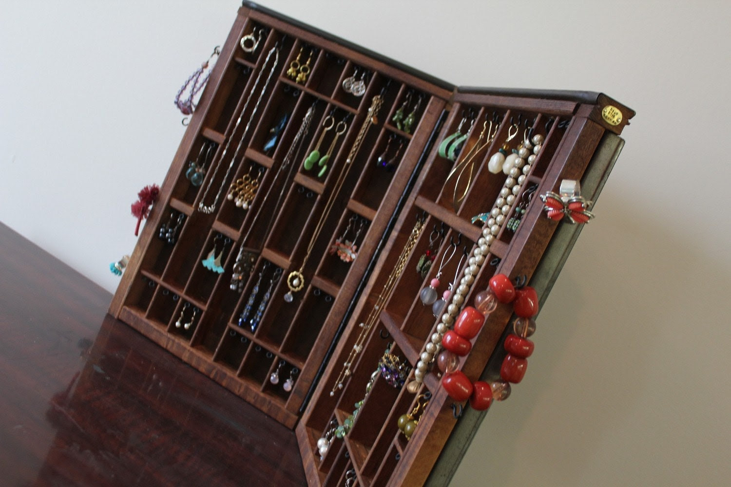 Printers Drawer Jewelry Holder