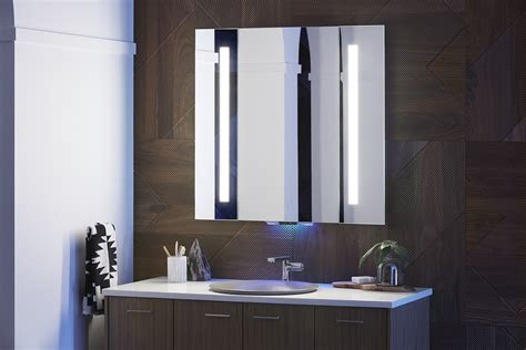 People often decide to paint their aging cabinets rather than go to the trouble of. Verdera, an Alexa-enabled mirror from Kohler, makes your