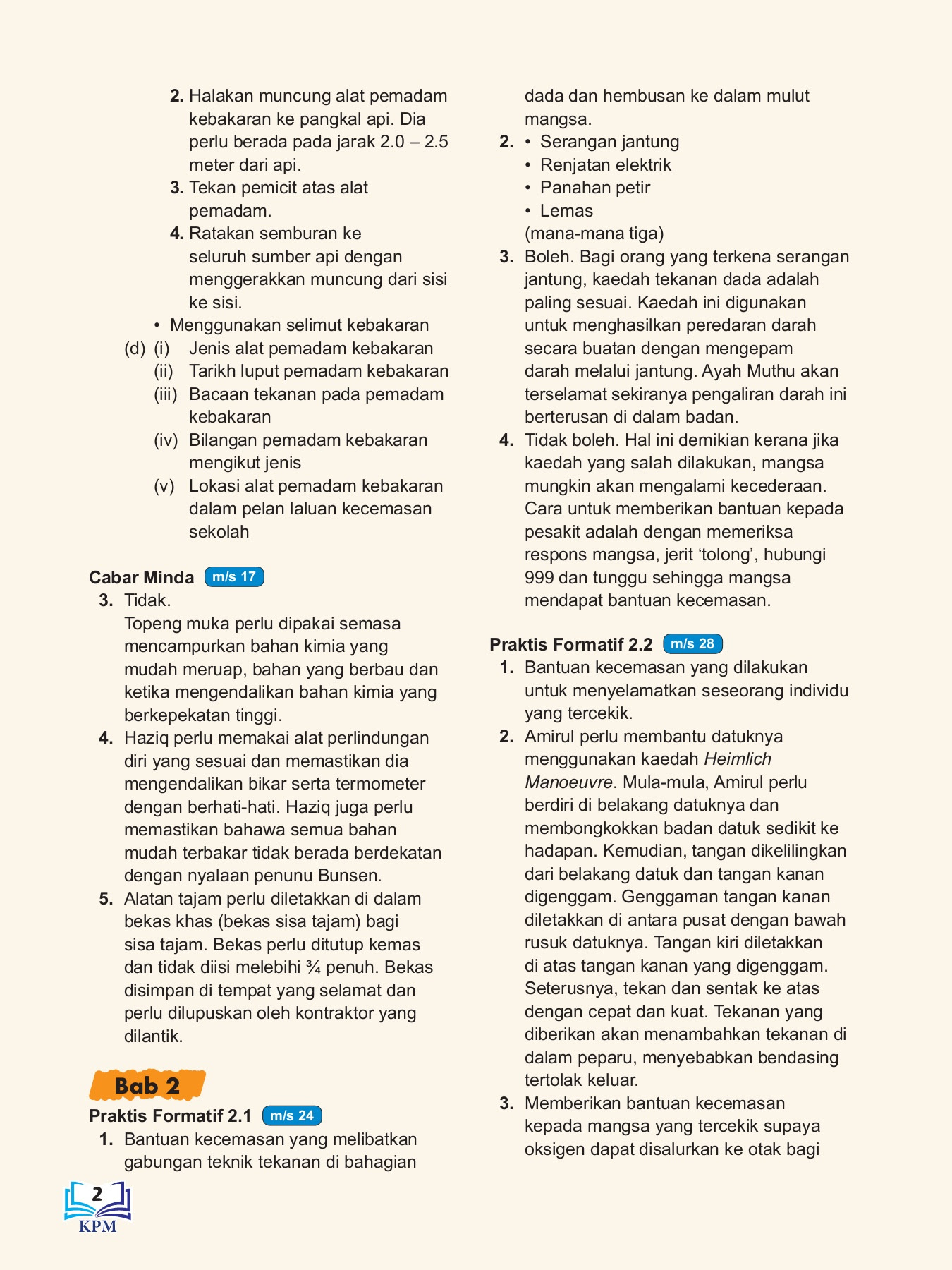 Jawapan Buku Sains Kssm Ting 4