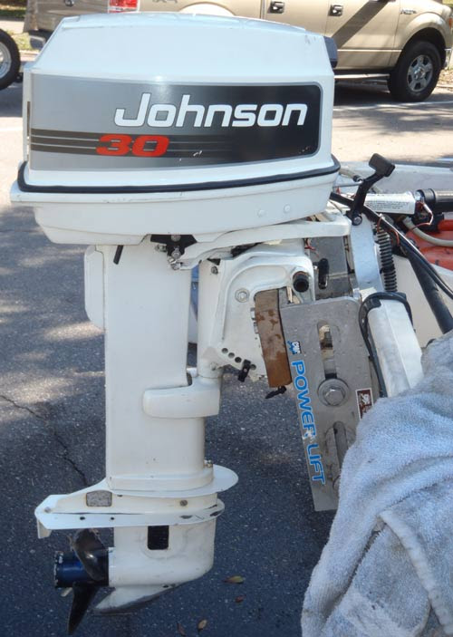 30 hp Johnson Long Shaft Outboard Boat Motor For Sale