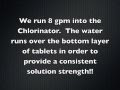 Vortex Tablet Chlorination Systems