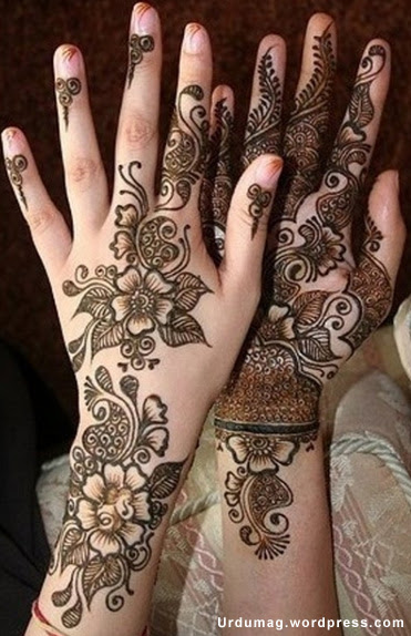 Mehndi (Hindi: मेहँदी, Urdu: مہندی) is the application of henna as a 